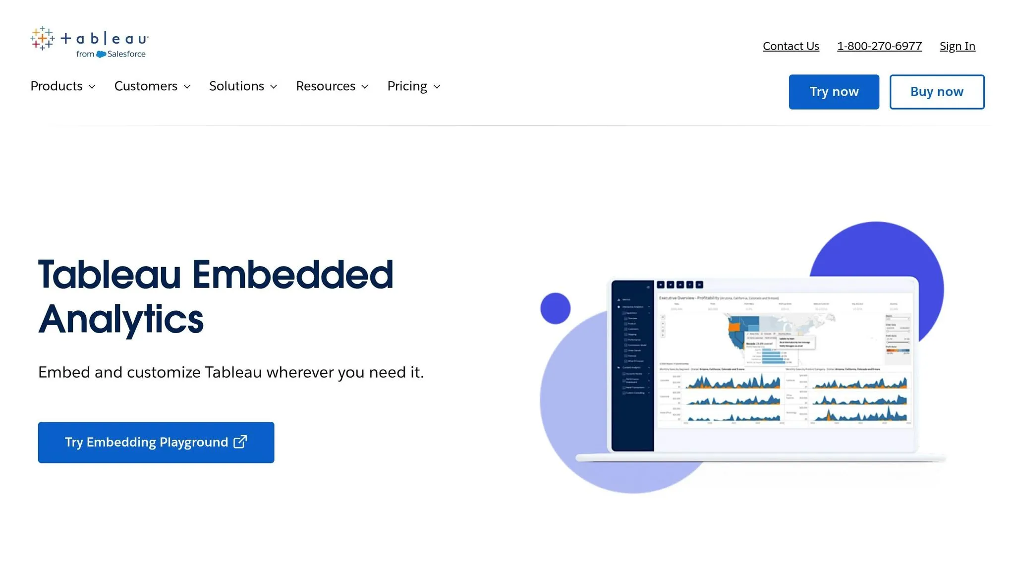 Tableau Embedded Analytics