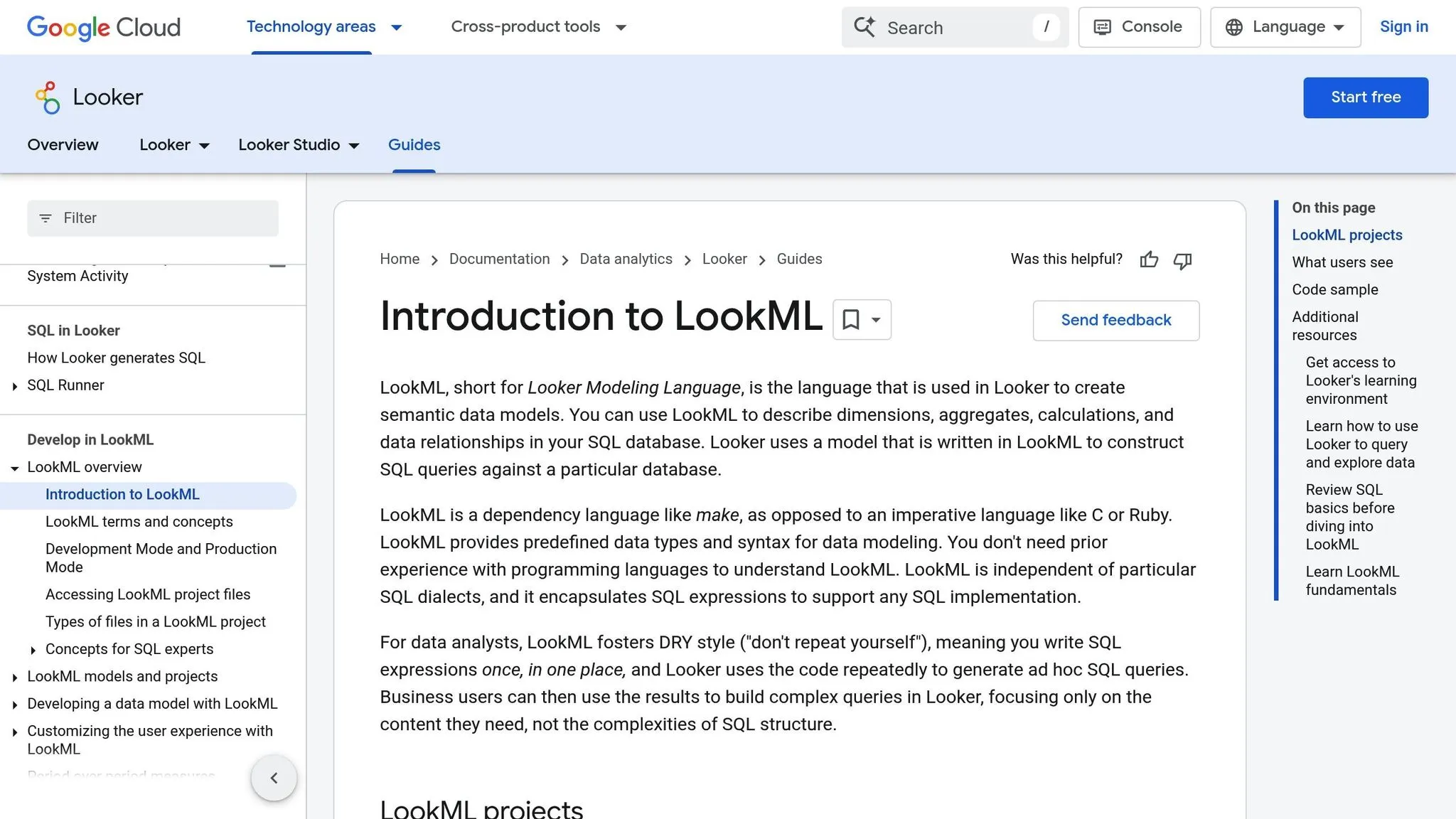 LookML