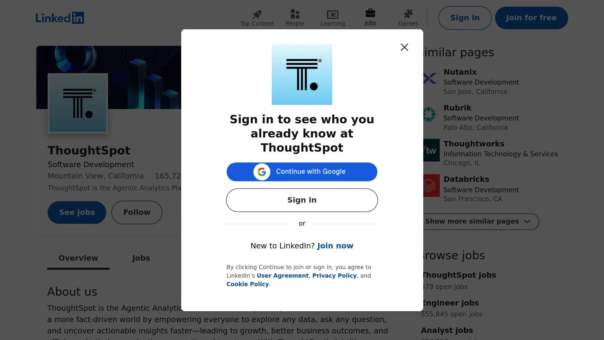 ThoughtSpot