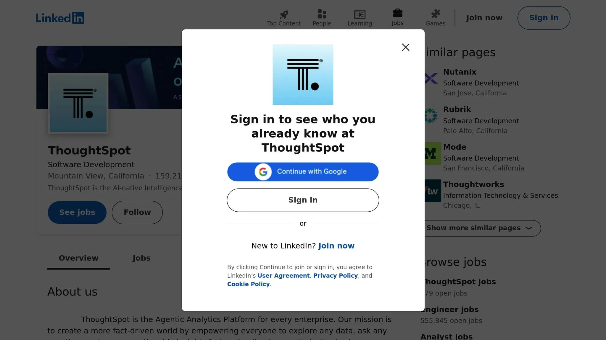 THOUGHTSPOT