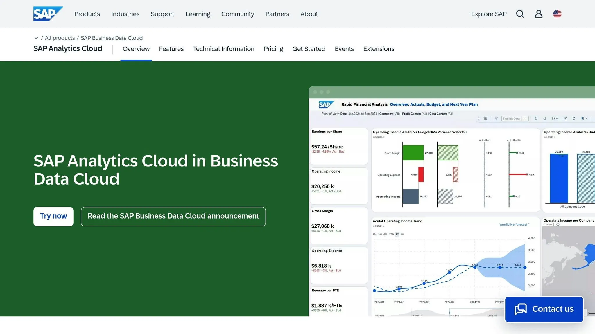 SAP Analytics Cloud