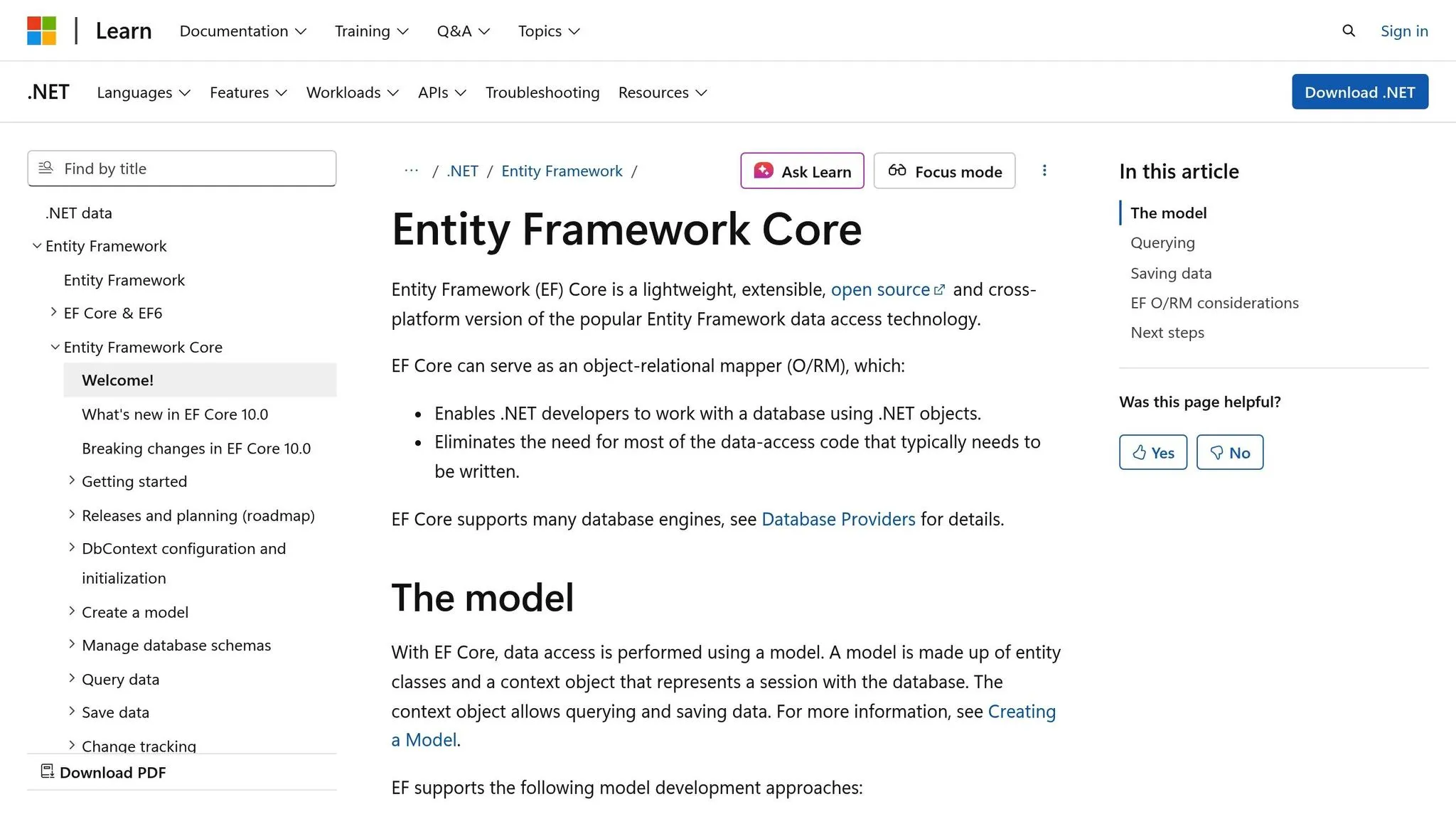 EF Core