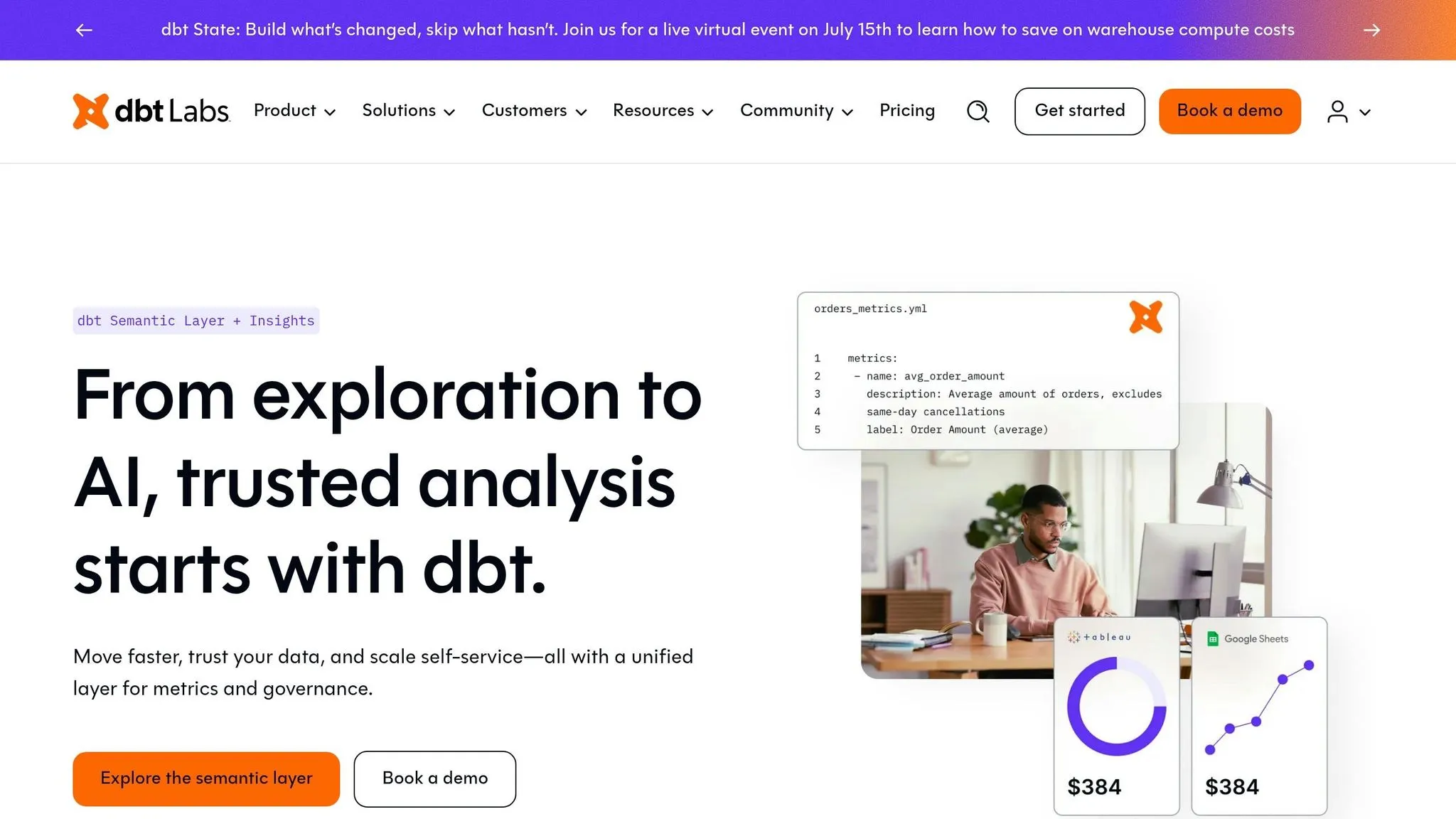 dbt Semantic Layer