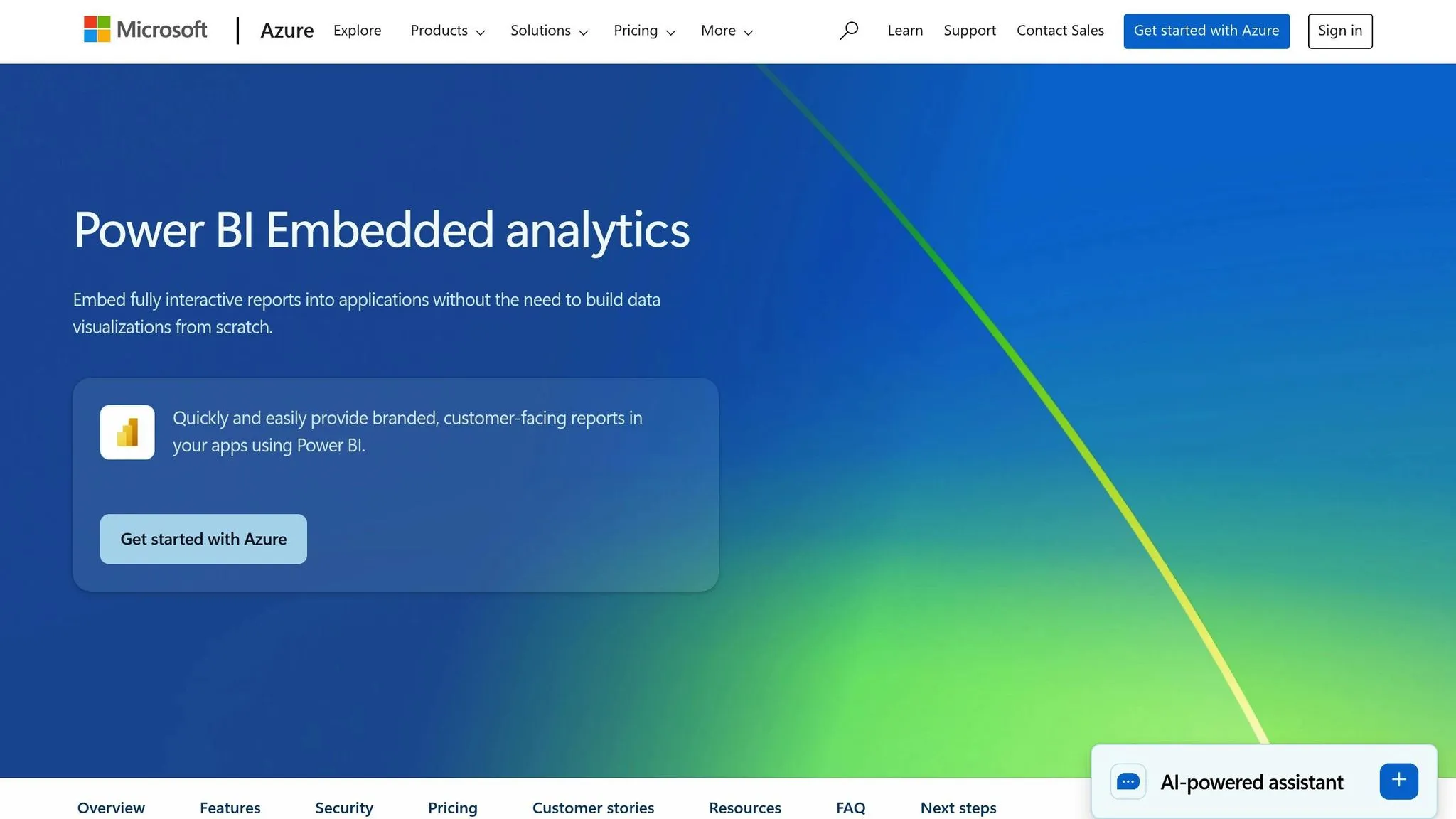 Power BI Embedded