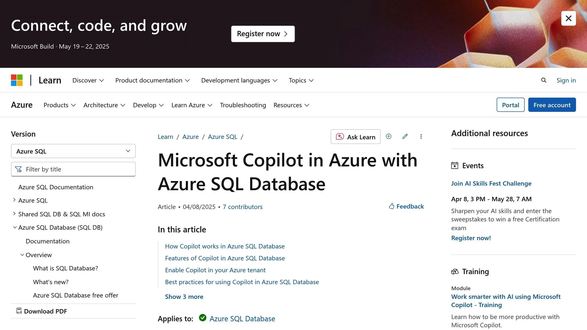Microsoft Azure SQL Copilot