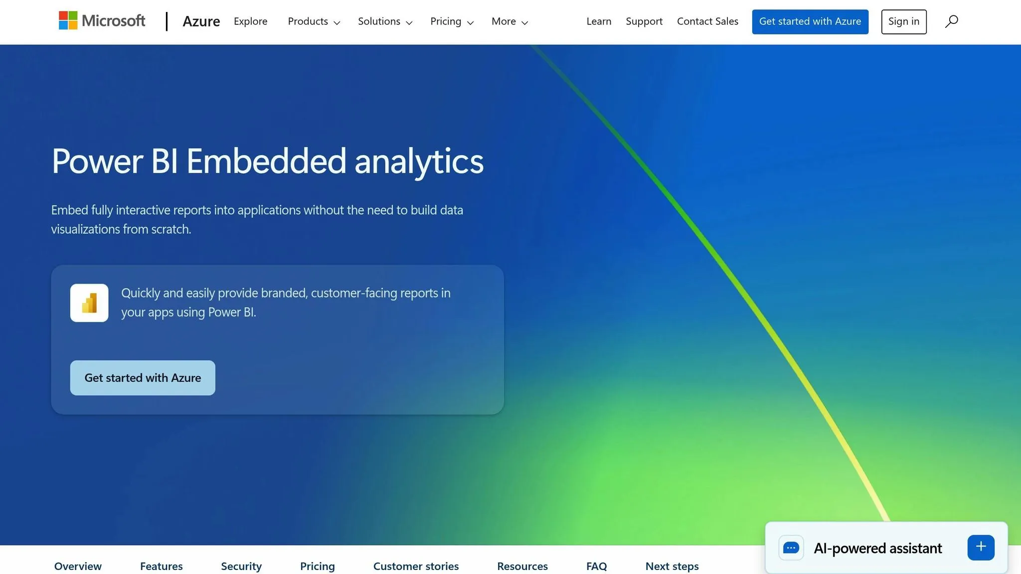 Power BI Embedded