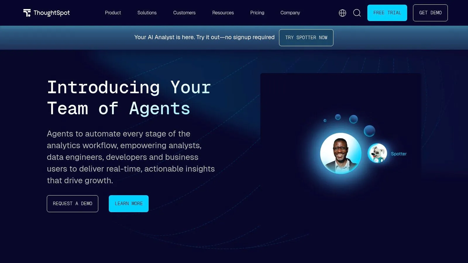 ThoughtSpot (Agentic Analytics platform)