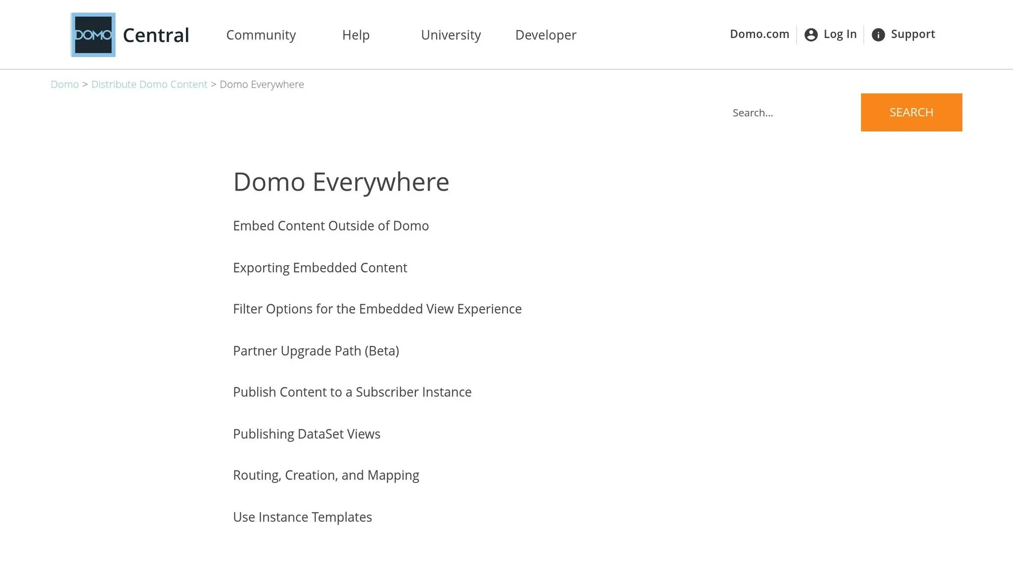 Domo Everywhere