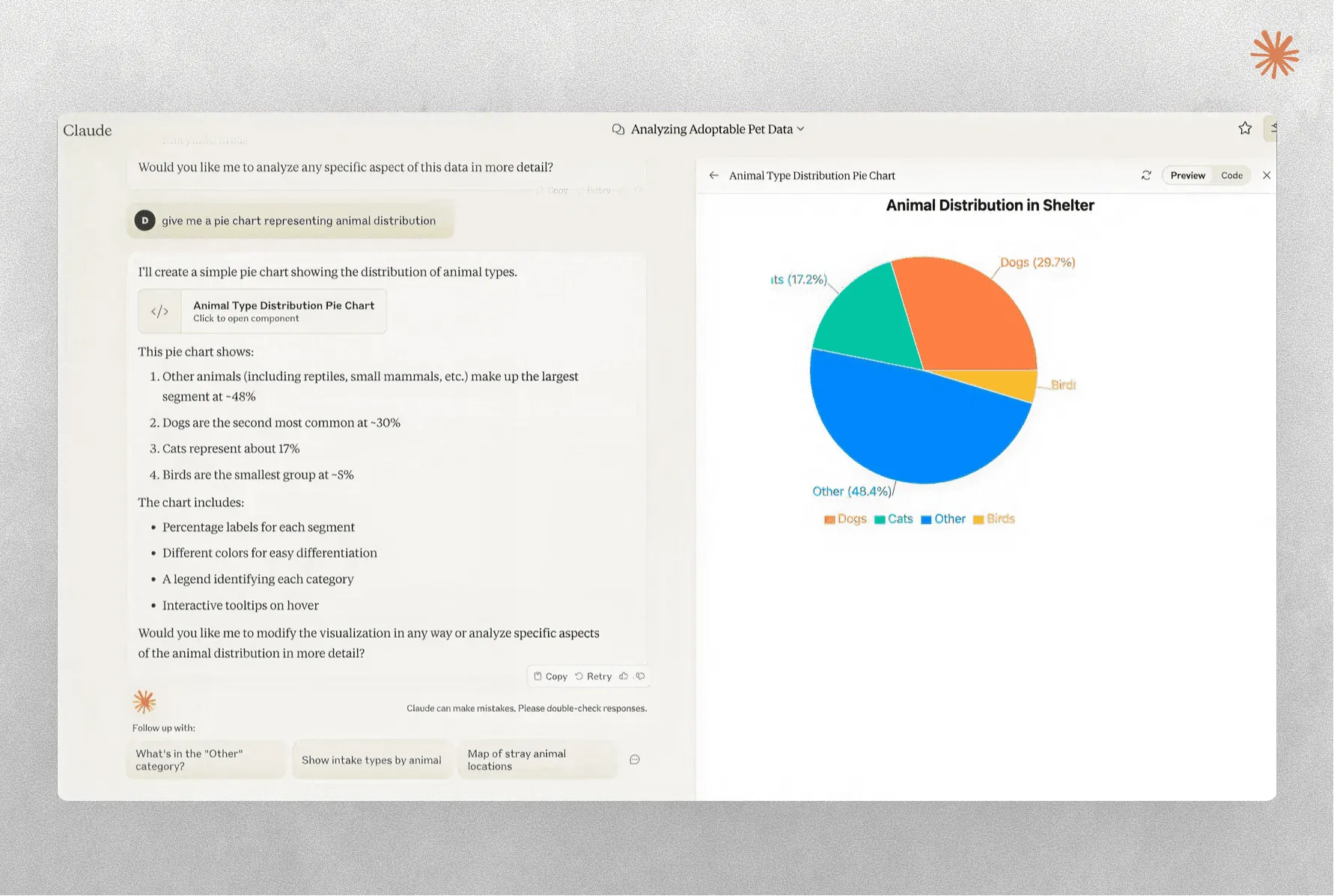 Claude dashboard