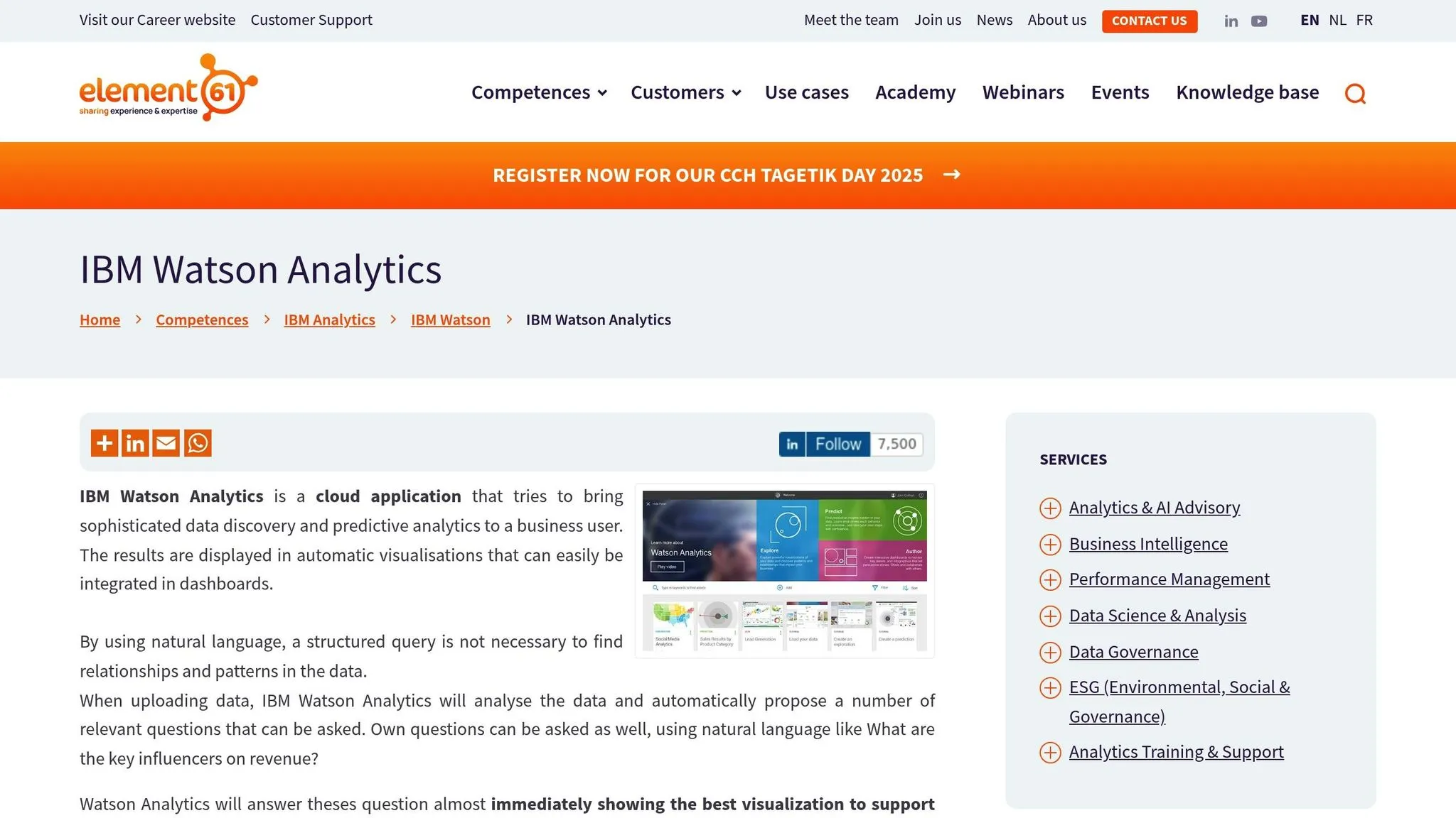 IBM Watson Analytics