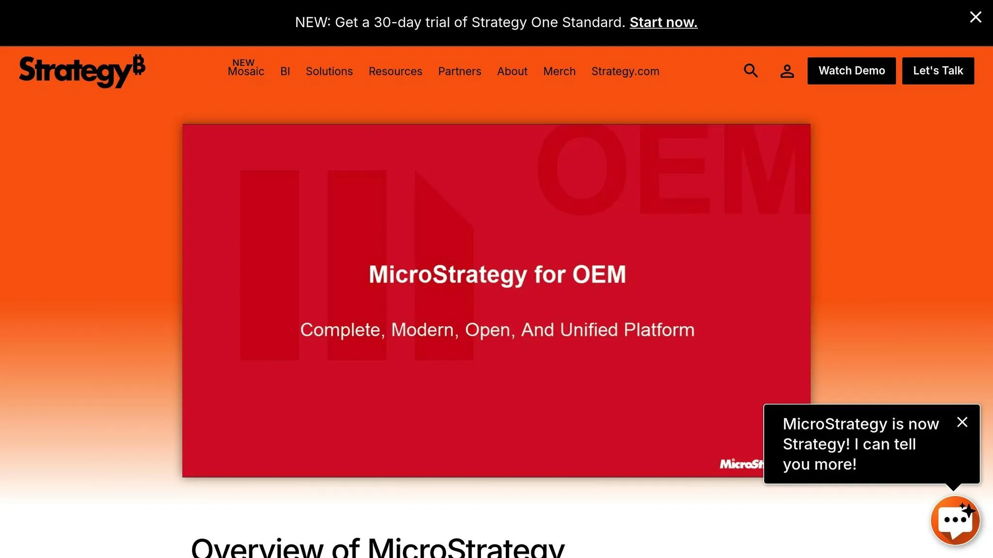 MicroStrategy