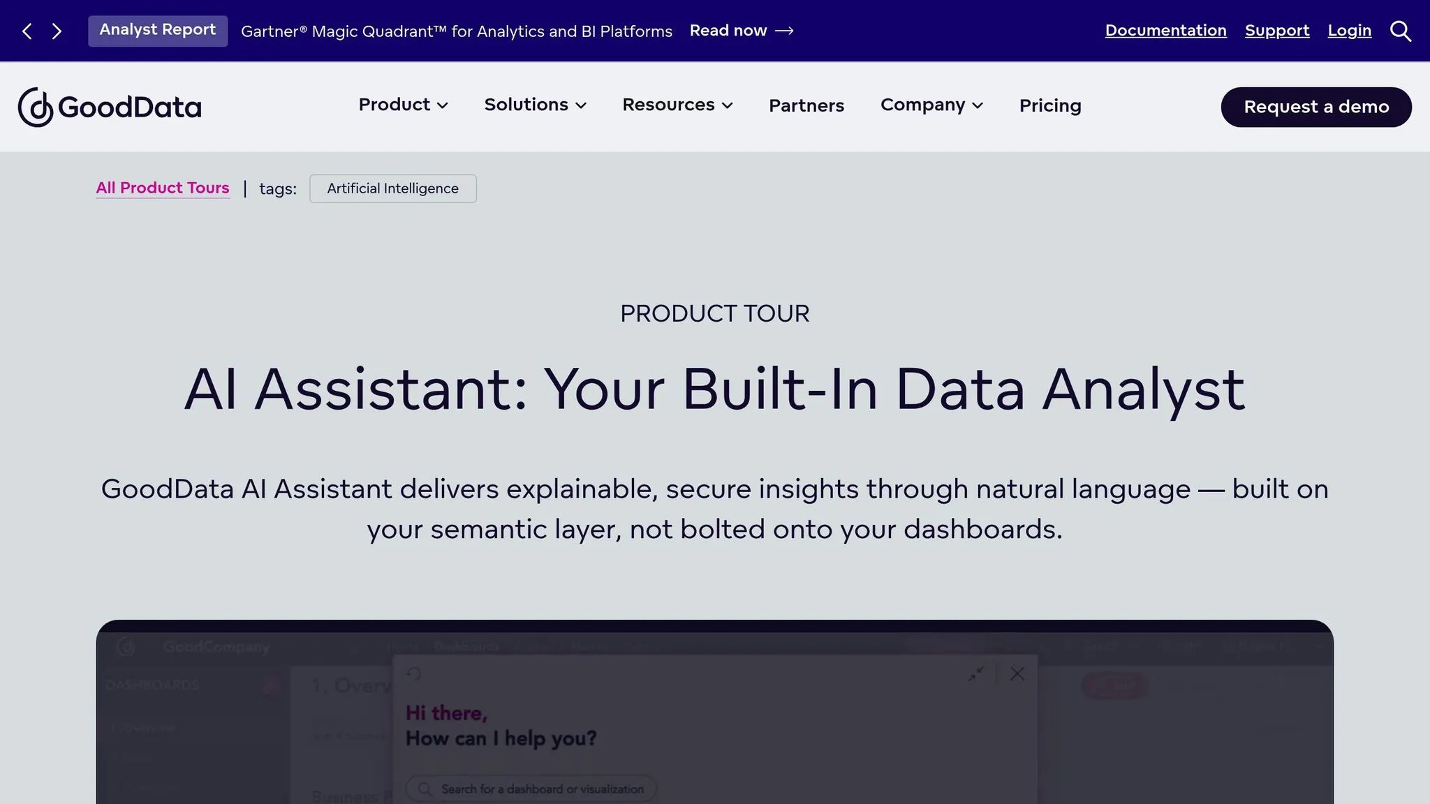 GoodData AI Assistant