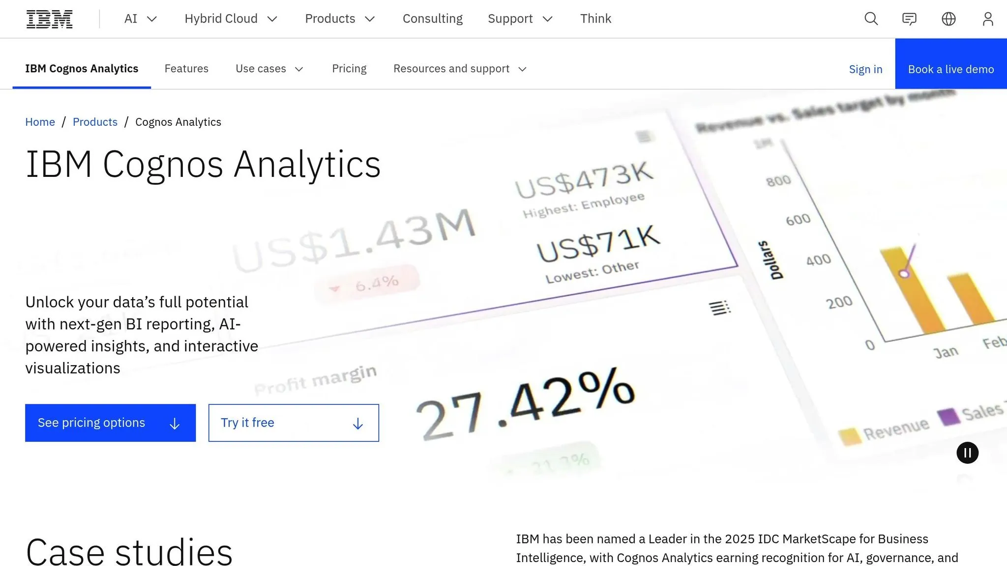 IBM Cognos Analytics