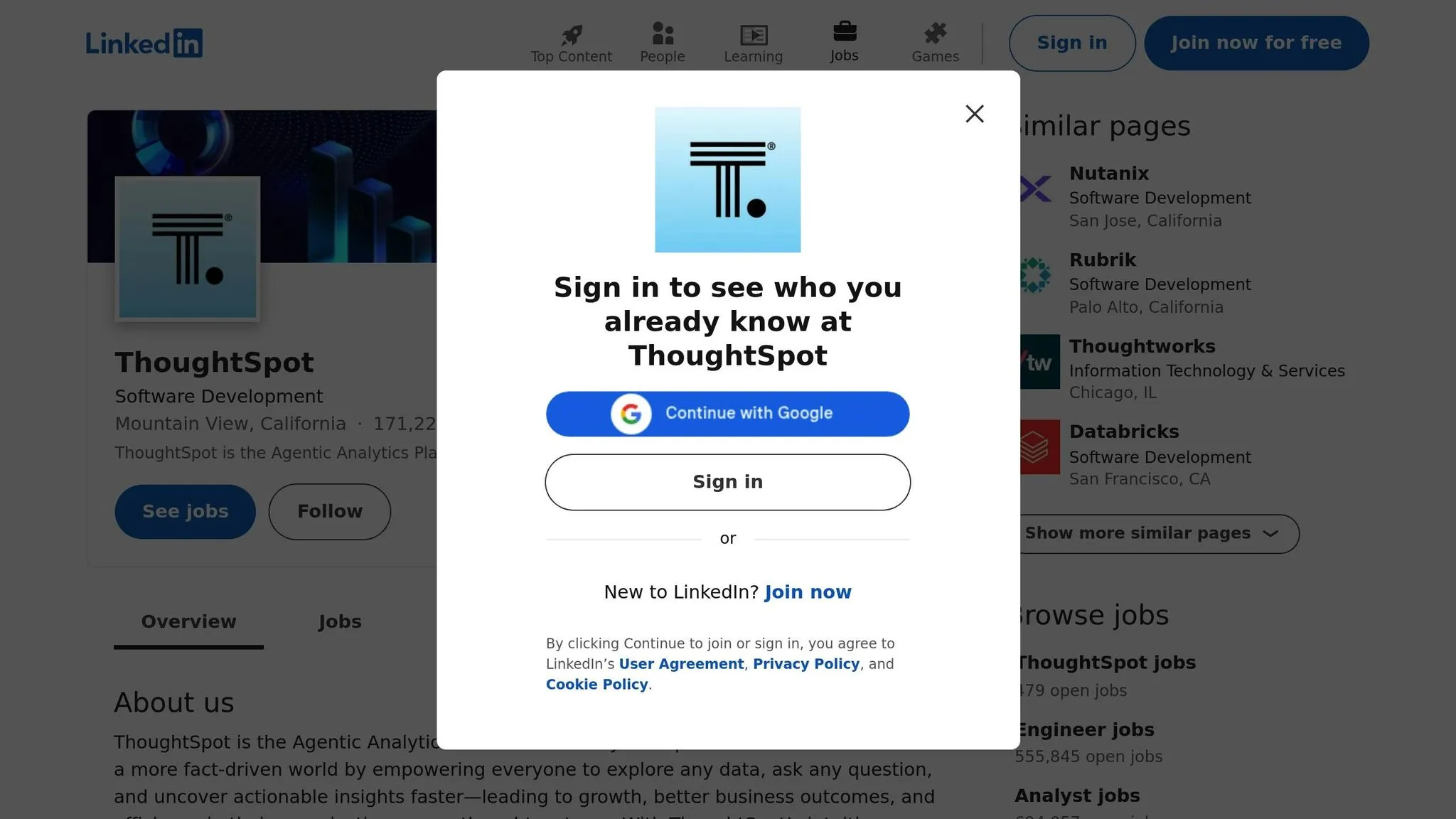 ThoughtSpot